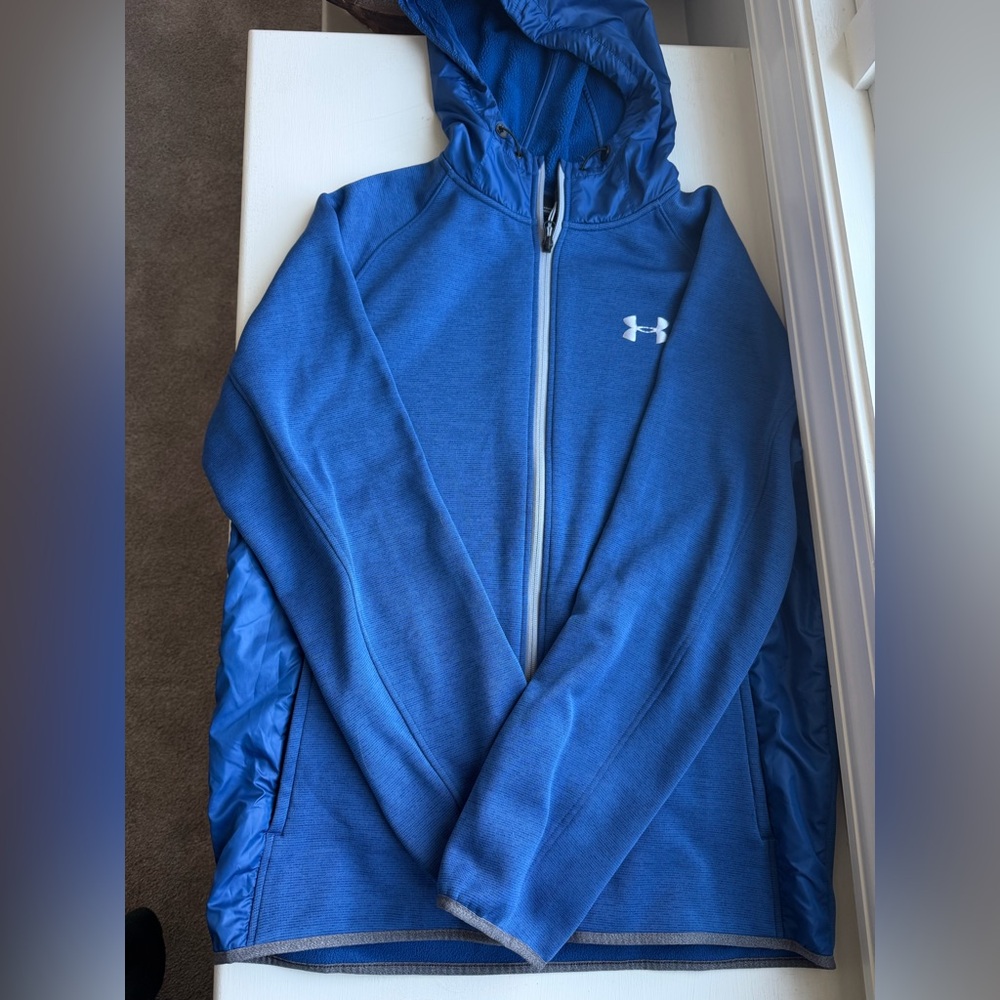 Under Armour Men's Cold Gear Storm Hoodie Jacket sz Large